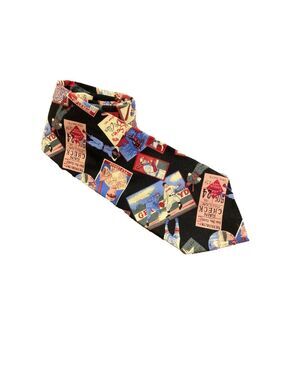 NWT Men's American Eagle Outfitters Tie, One Size, Black and Red